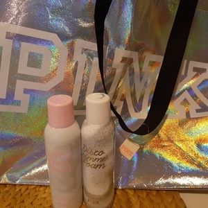 Pink bundle and body mousse New